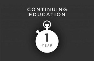 Continuing Education 1 Year banner